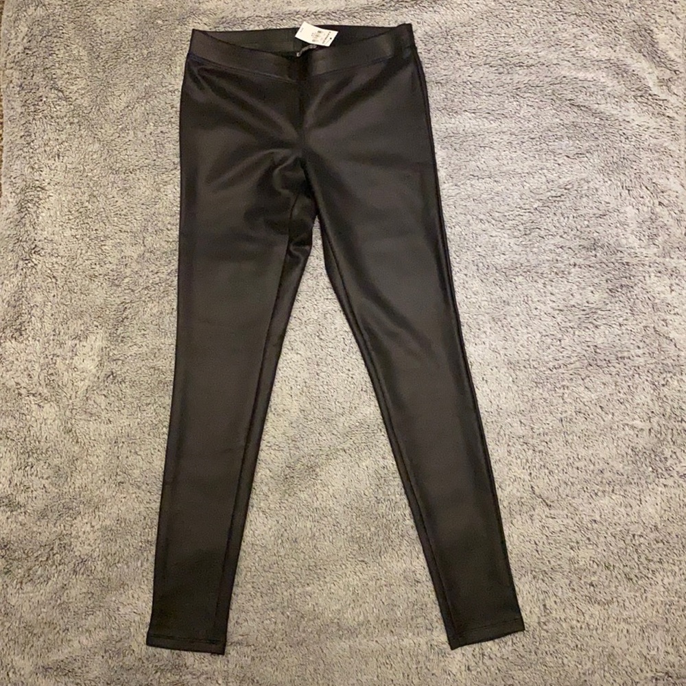 Pleather leggings